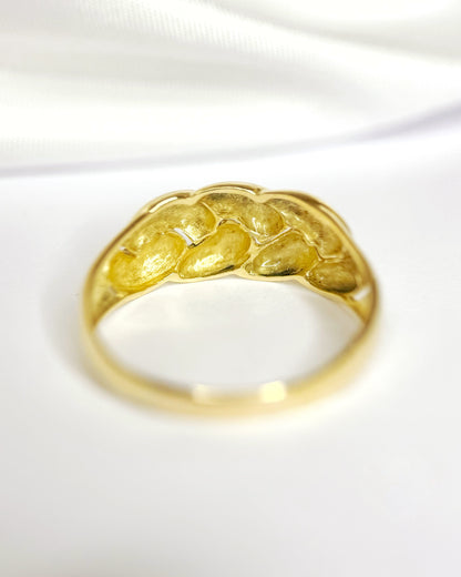 Bague Jonc Or Jaune 18 carats 4.18g "Georgia"