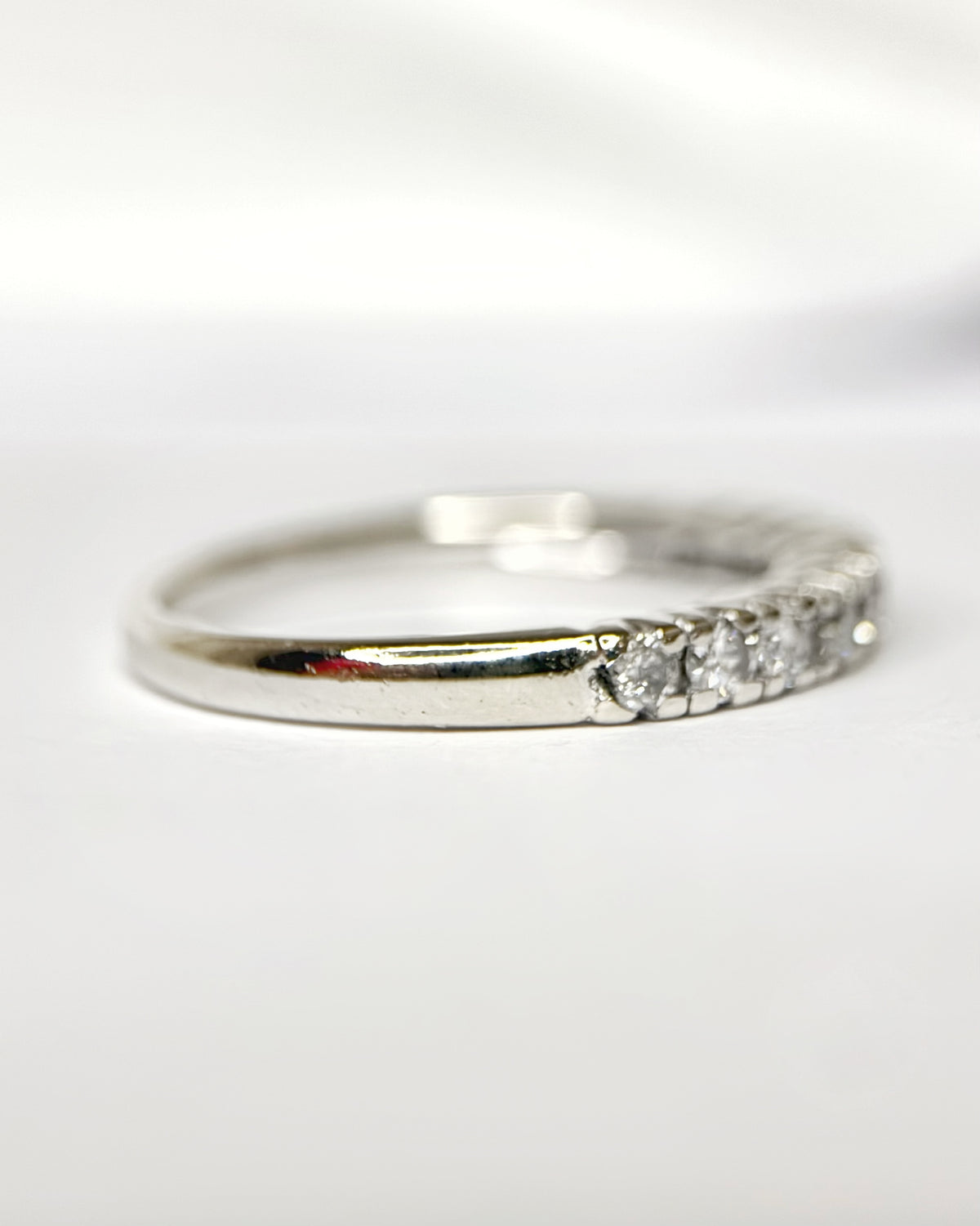 0.30 carat 2.3mm Diamond Half Eternity Ring "Murielle"