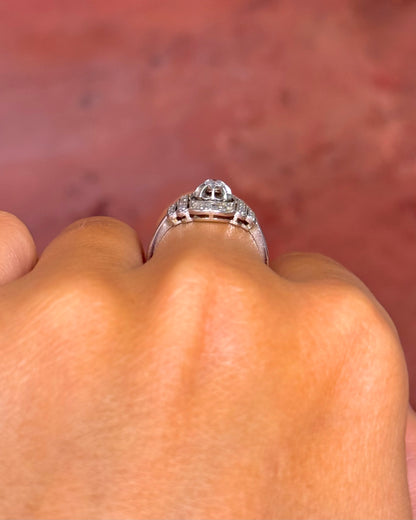 Art Deco Diamond Ring 0.26 carat "Shérine"