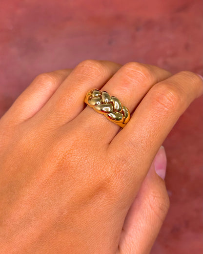 Bague Jonc Or Jaune 18 carats 4.18g "Georgia"