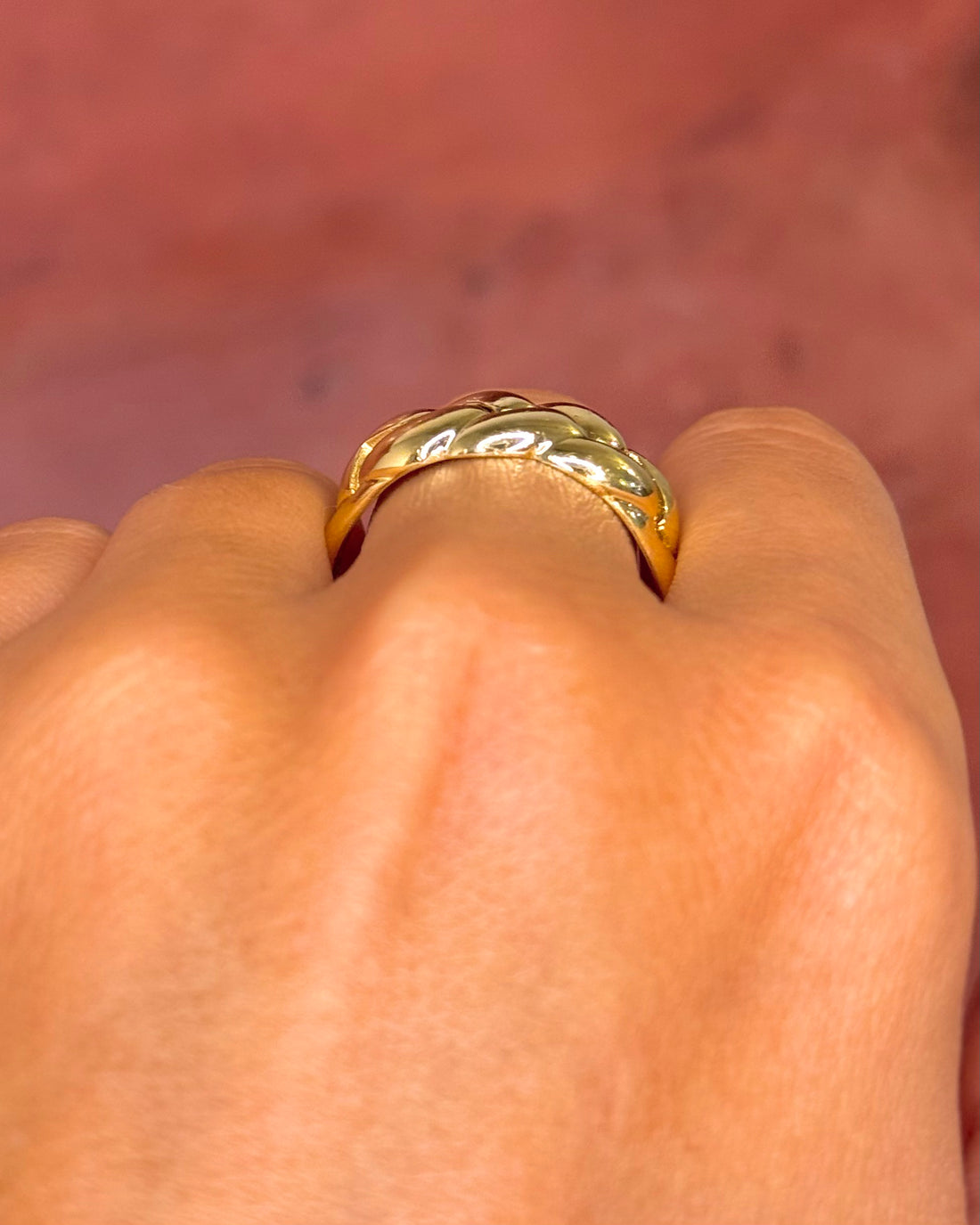Bague Jonc Or Jaune 18 carats 4.18g "Georgia"