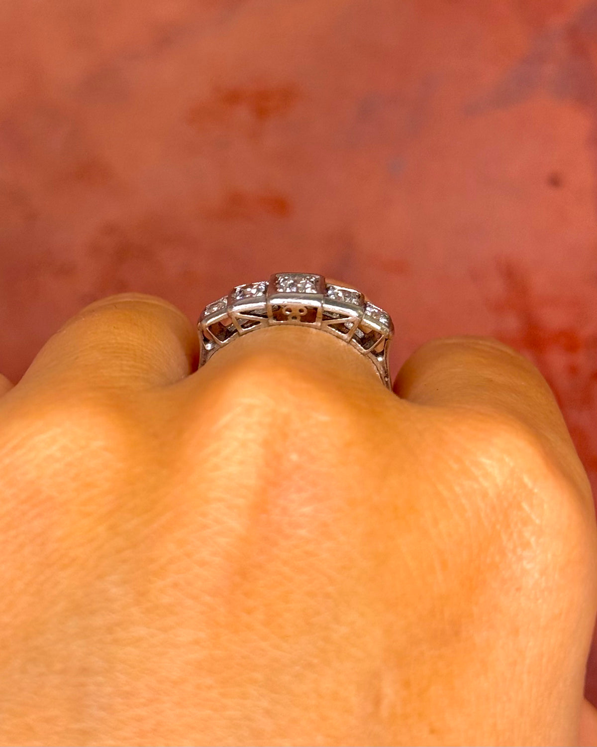Bague Art-Déco Diamants 0.50 carat "Annie"