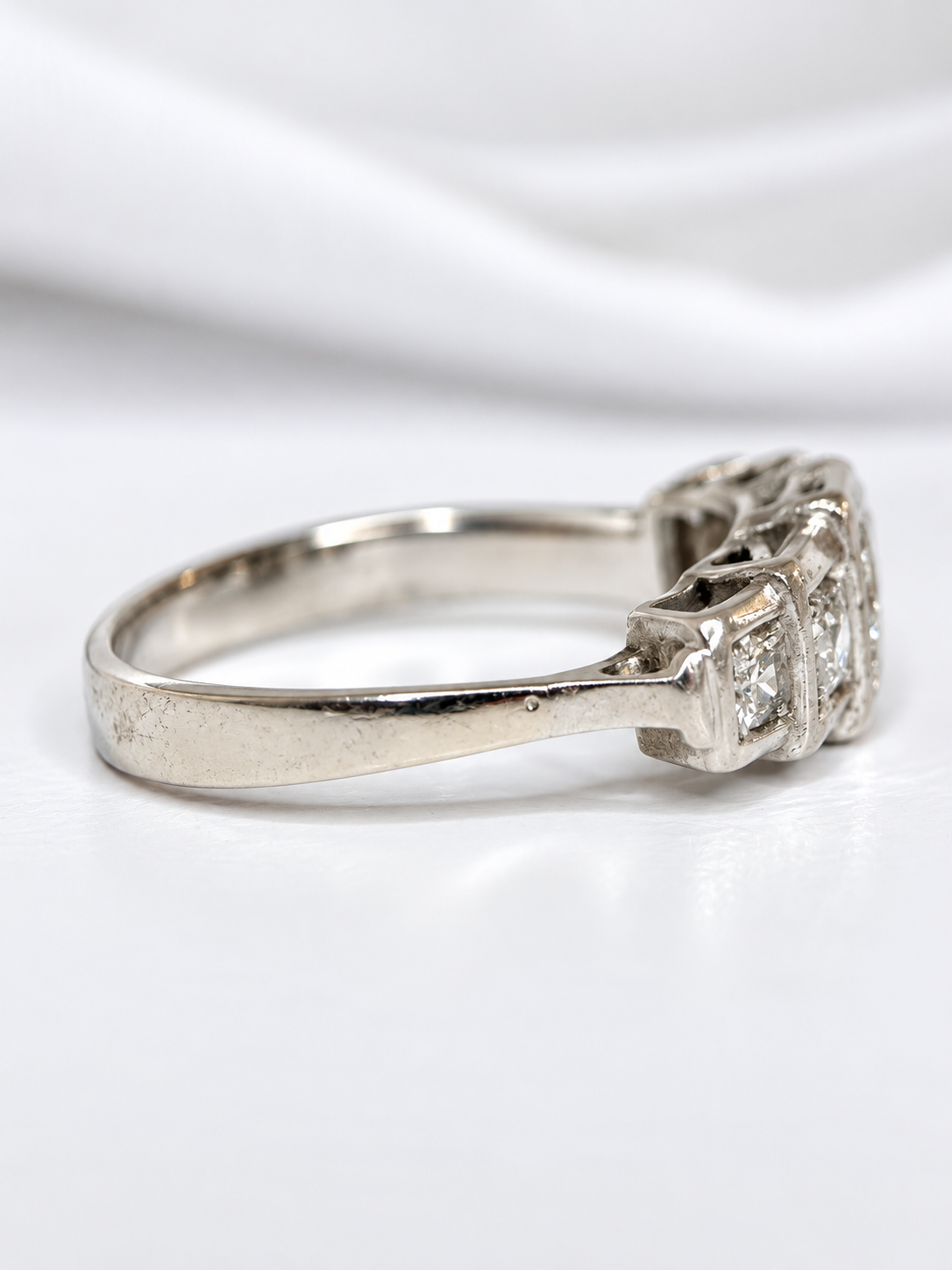 Bague Art-Déco Diamants 0.50 carat "Annie"