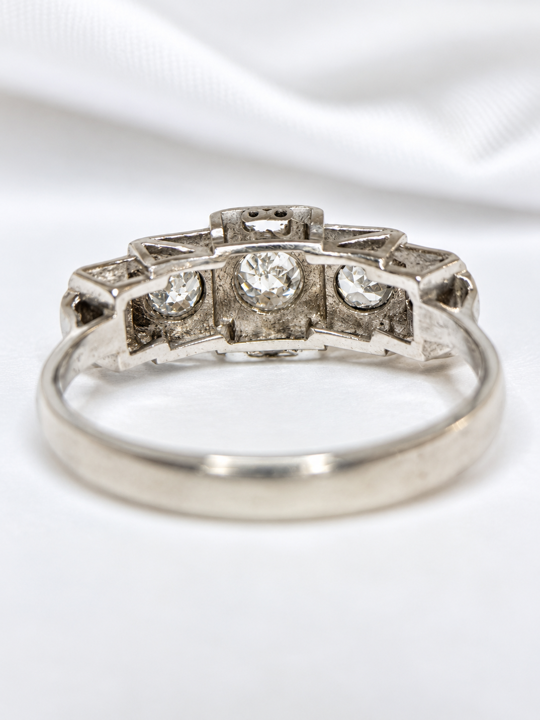 Bague Art-Déco Diamants 0.50 carat "Annie"