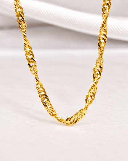 Chaîne Or Jaune 18 carats "Rania"