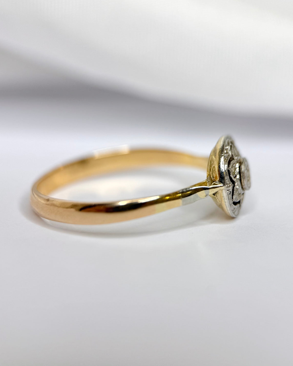 Bague Art-Déco Diamants "Abigael"