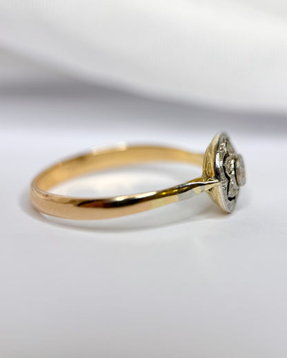 Bague Art-Déco Diamants "Abigael"