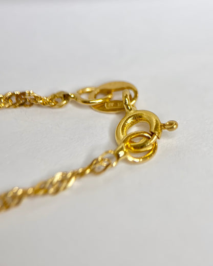 Chaîne Or Jaune 18 carats "Rania"