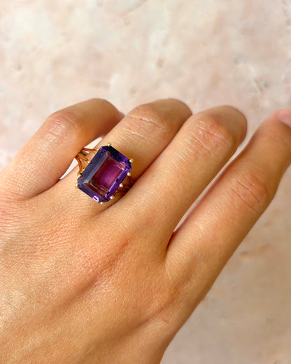 Bague Cocktail Améthyste 4.56 carats 4.33g "Carla"