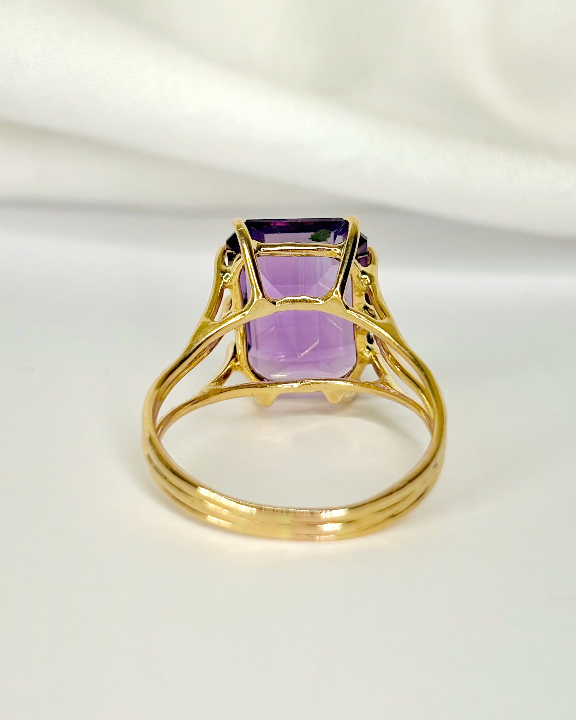 Bague Cocktail Améthyste 4.56 carats 4.33g "Carla"