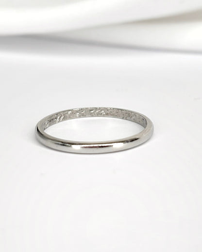 Alliance Platine 2mm "David"