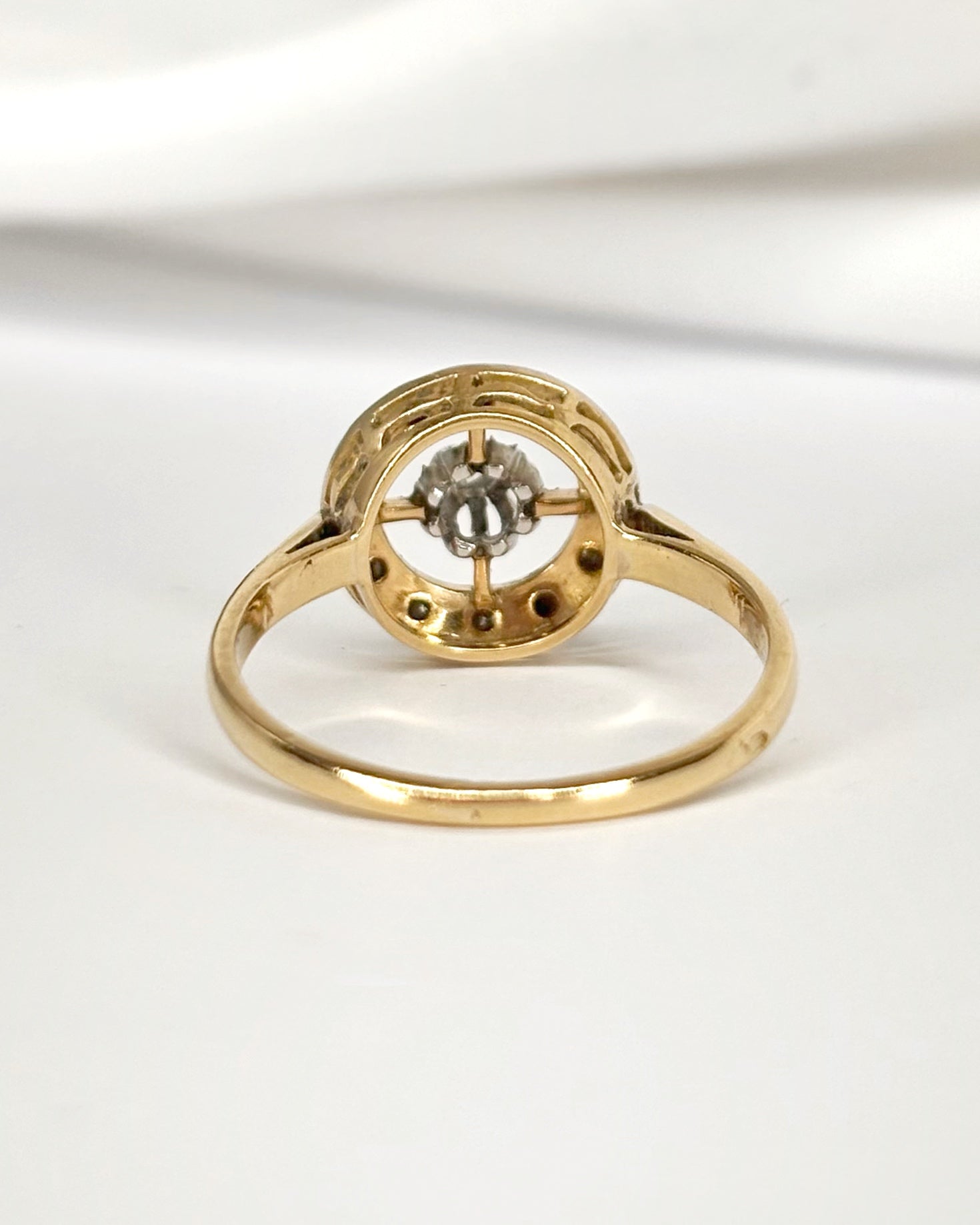 Bague Art-Déco Diamants "Ania"