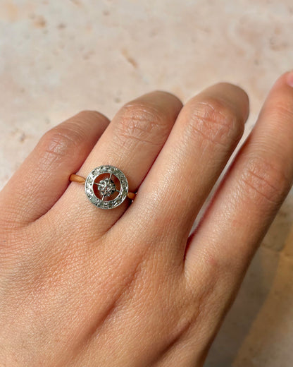Bague Art-Déco Diamants "Ania"