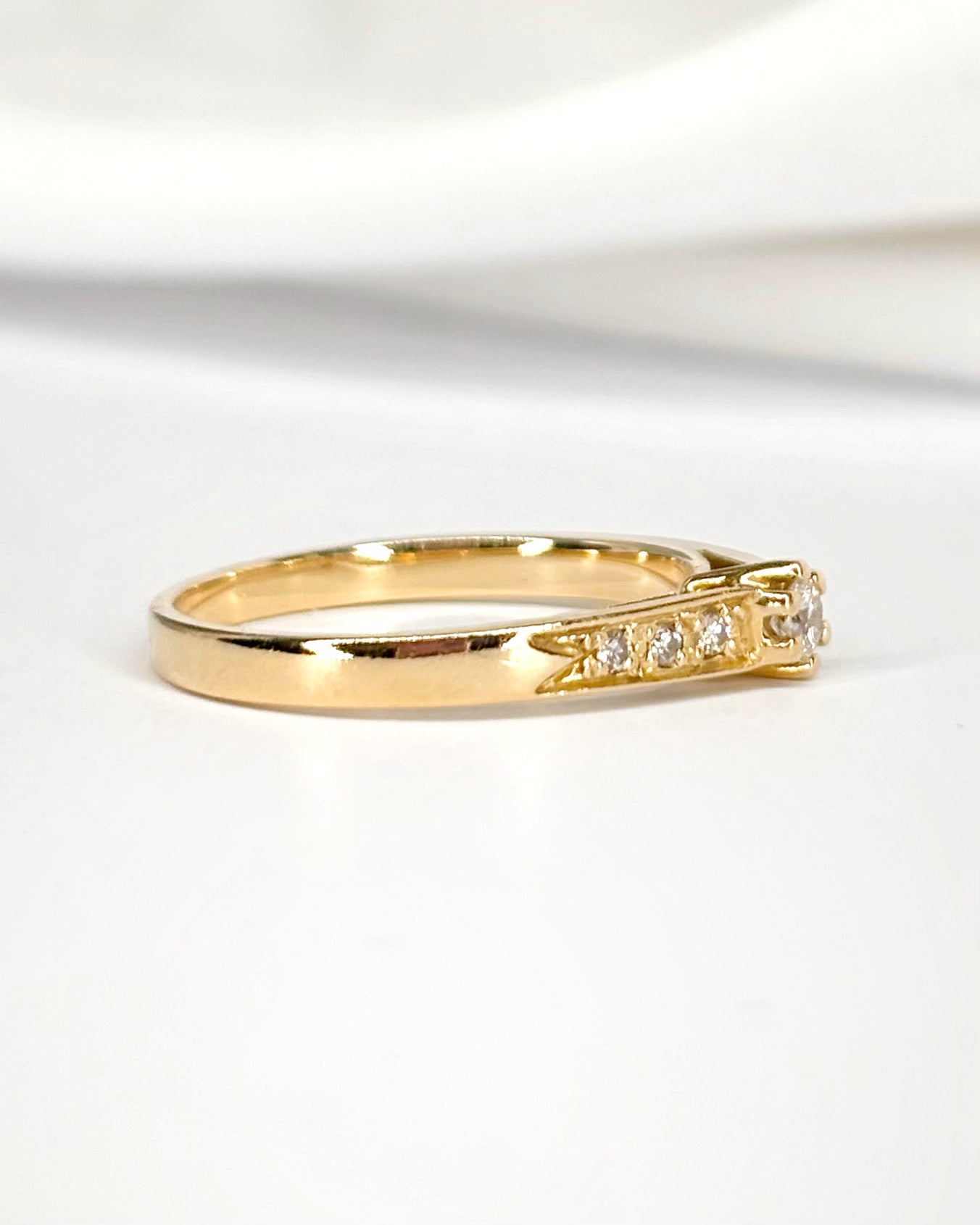 Bague Solitaire Diamants "Dilara"