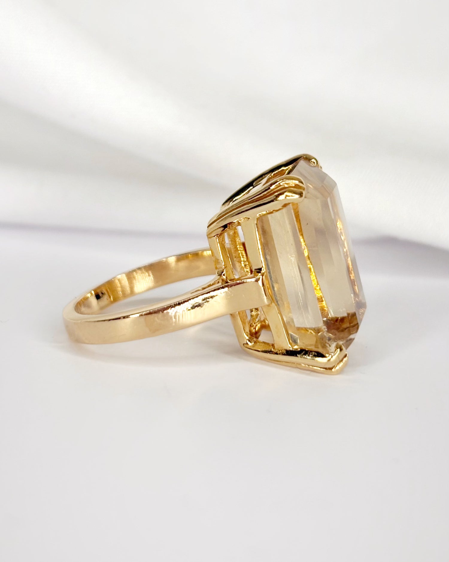 Bague Cocktail Citrine 14.41 carats 9.24g "Kléa"