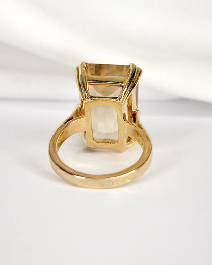 Bague Cocktail Citrine 14.41 carats 9.24g "Kléa"