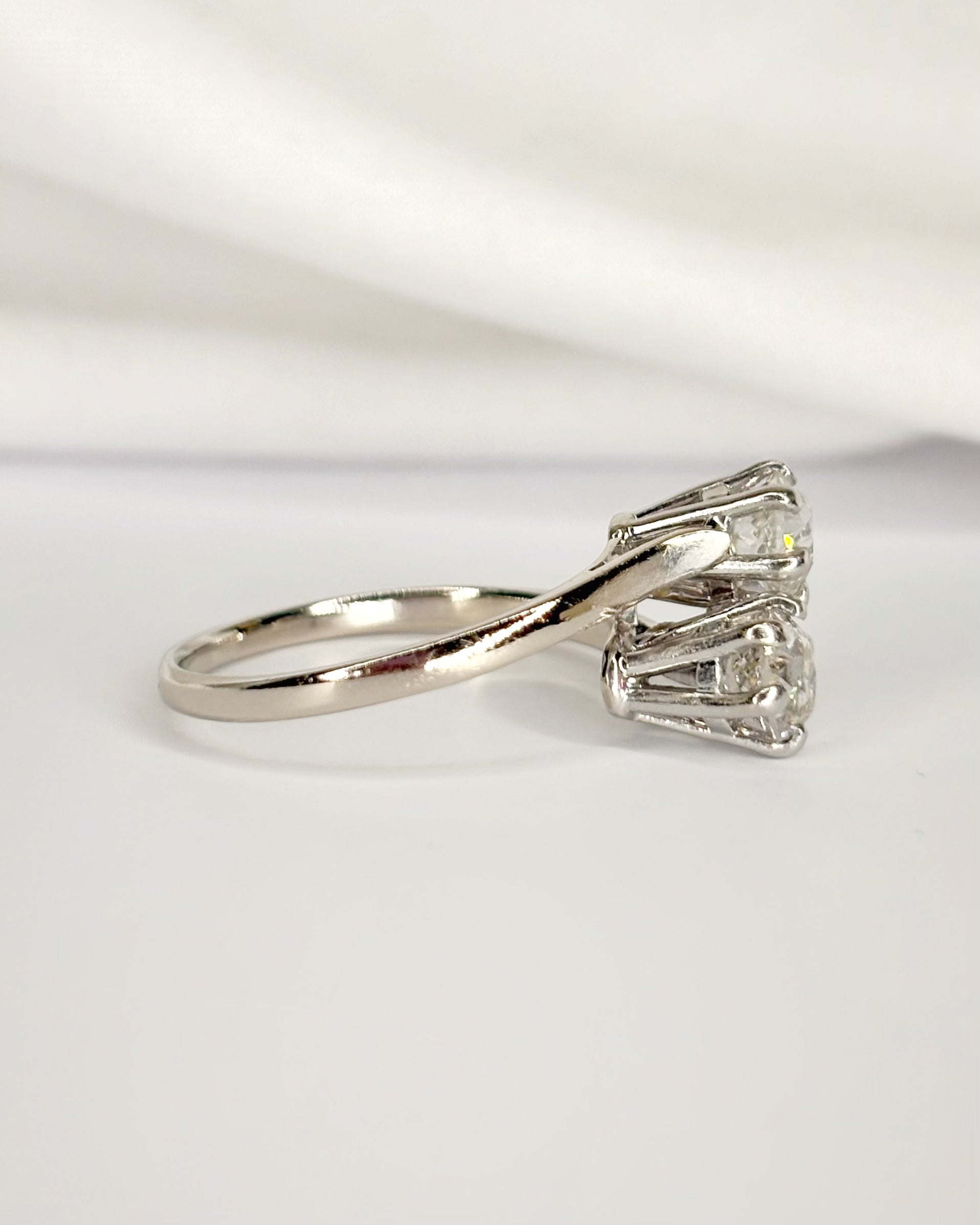 Bague Toi &amp; Moi Diamants 1.16 carat "Livia"