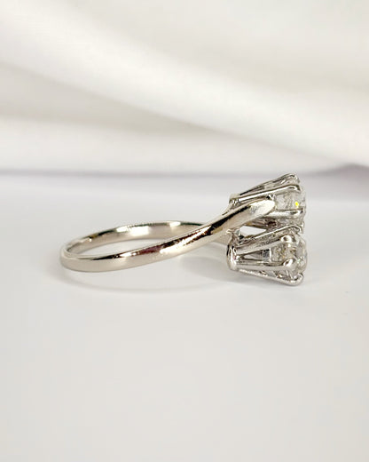 Bague Toi &amp; Moi Diamants 1.16 carat "Livia"
