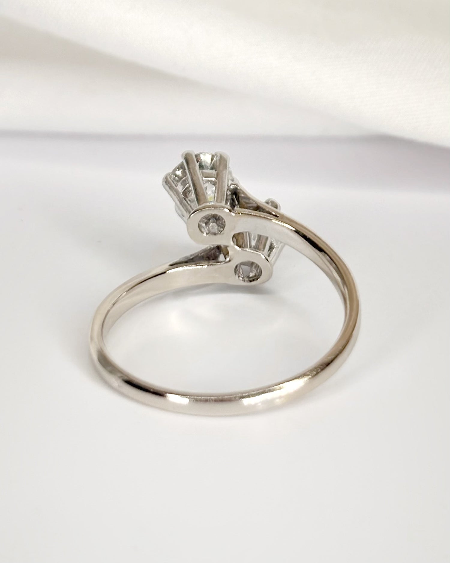 Bague Toi &amp; Moi Diamants 1.16 carat "Livia"
