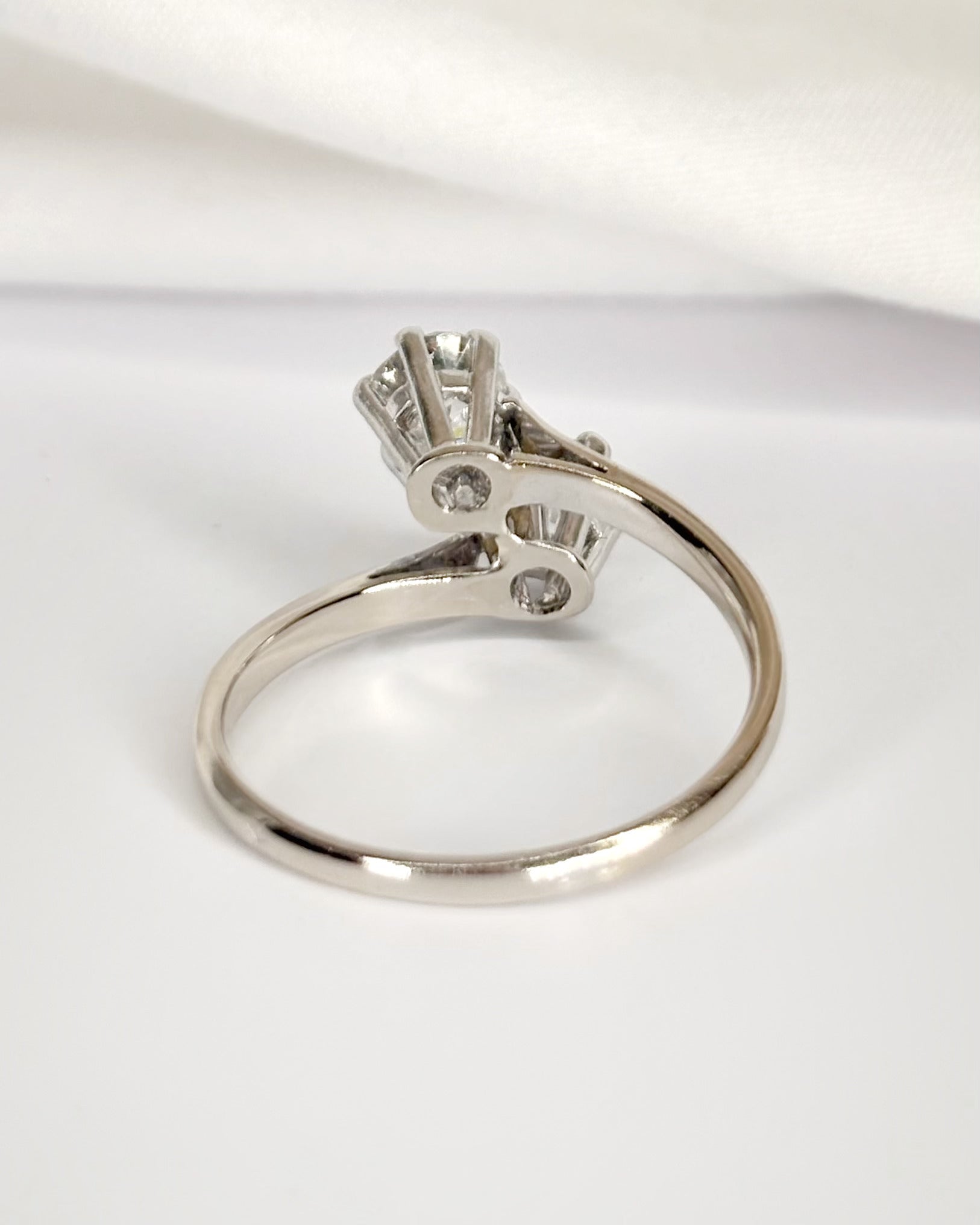 Bague Toi &amp; Moi Diamants 1.16 carat "Livia"