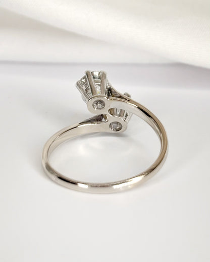 Bague Toi &amp; Moi Diamants 1.16 carat "Livia"
