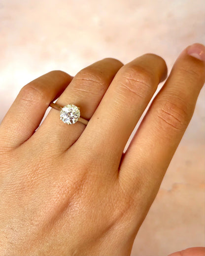Bague Solitaire Diamant 1.25 carat "Eulalie"