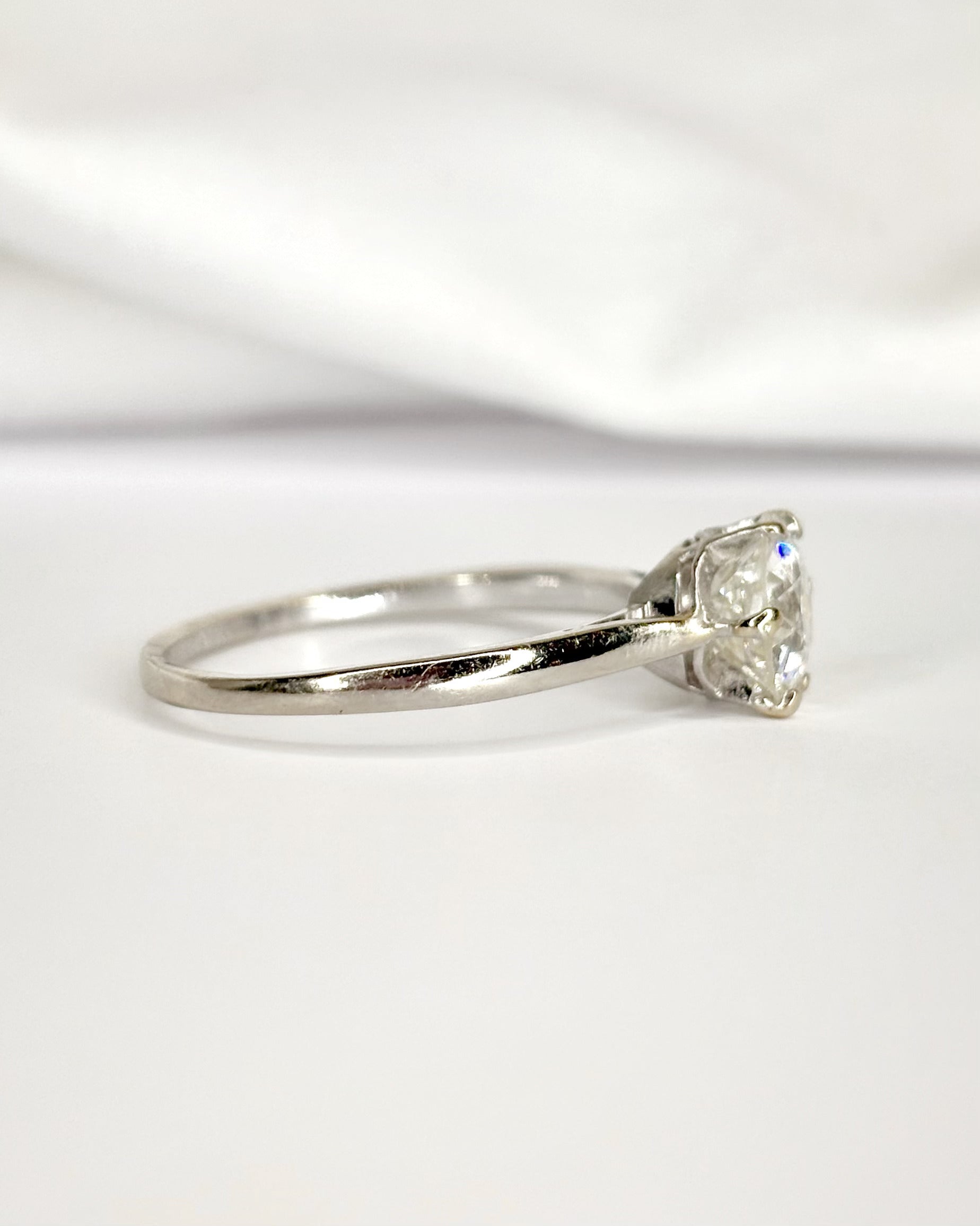 Bague Solitaire Diamant 1.25 carat "Eulalie"
