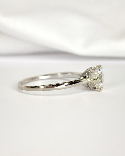 Bague Solitaire Diamant 1.25 carat "Eulalie"