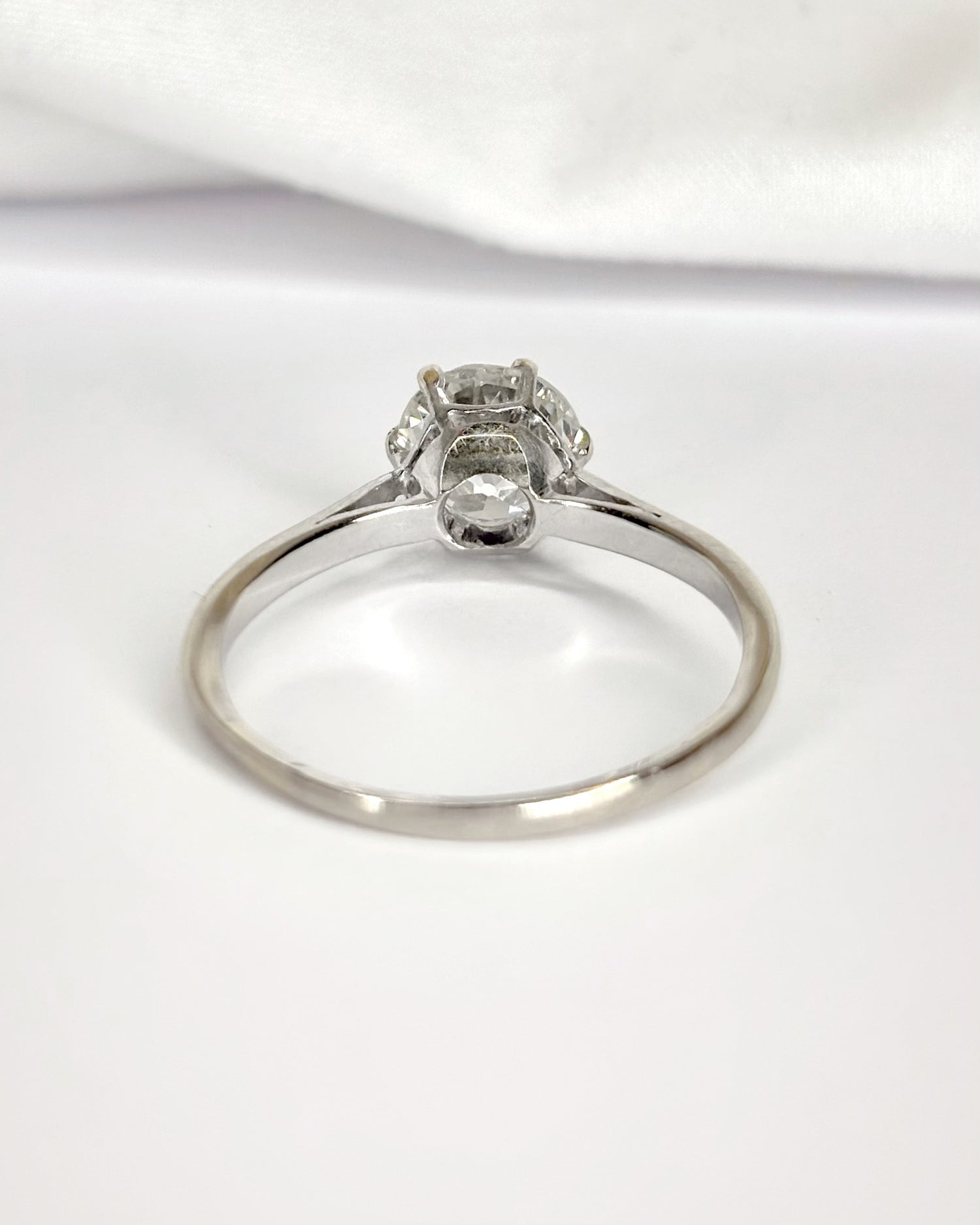 Bague Solitaire Diamant 1.25 carat "Eulalie"