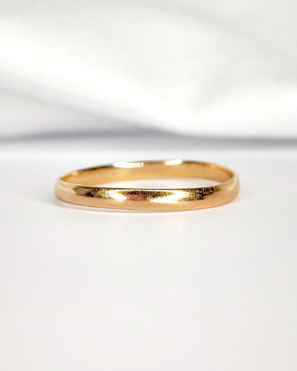Alliance Or Jaune 18 carats 2.1 mm "Dean"