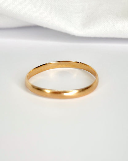 Alliance Or Jaune 18 carats 2.1 mm "Dean"