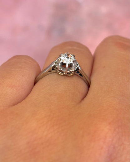 Bague Solitaire Diamant 0.29 carat "Josie"