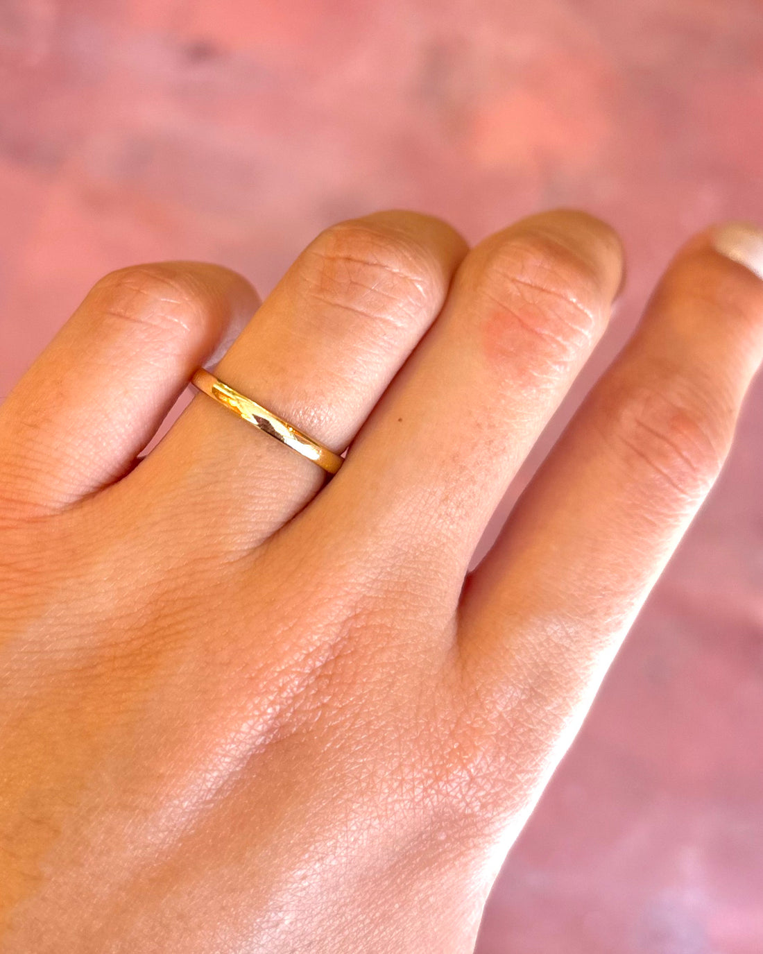 Alliance Or Jaune 18 carats 2.1 mm "Inaya"