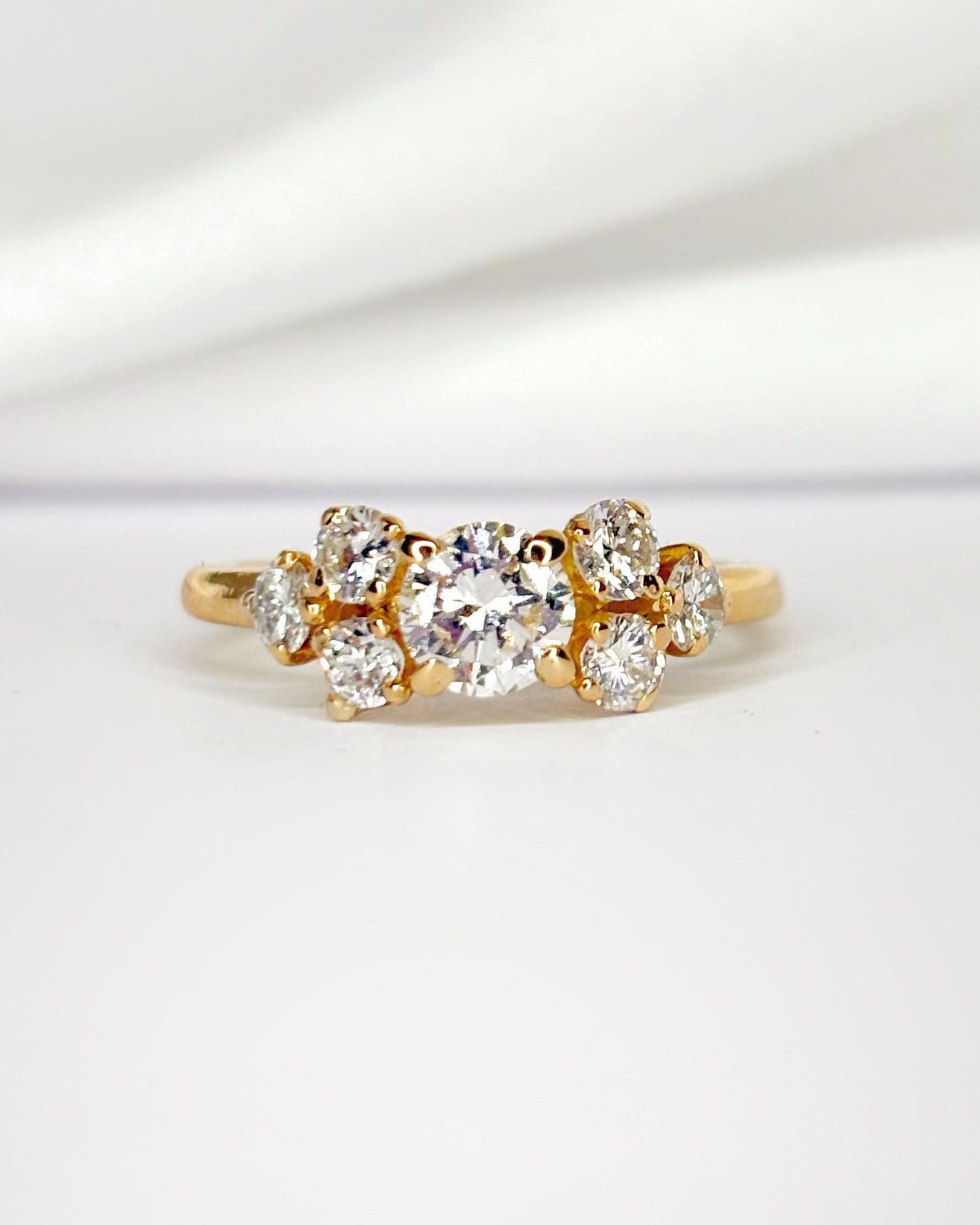 Anillo Rivière Diamantes 0,98 quilates "Célestine"