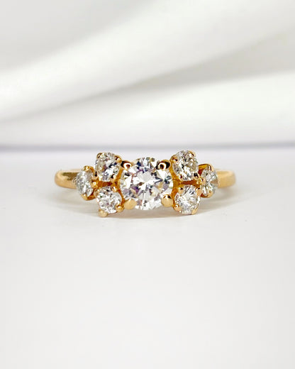 Anillo Rivière Diamantes 0,98 quilates "Célestine"