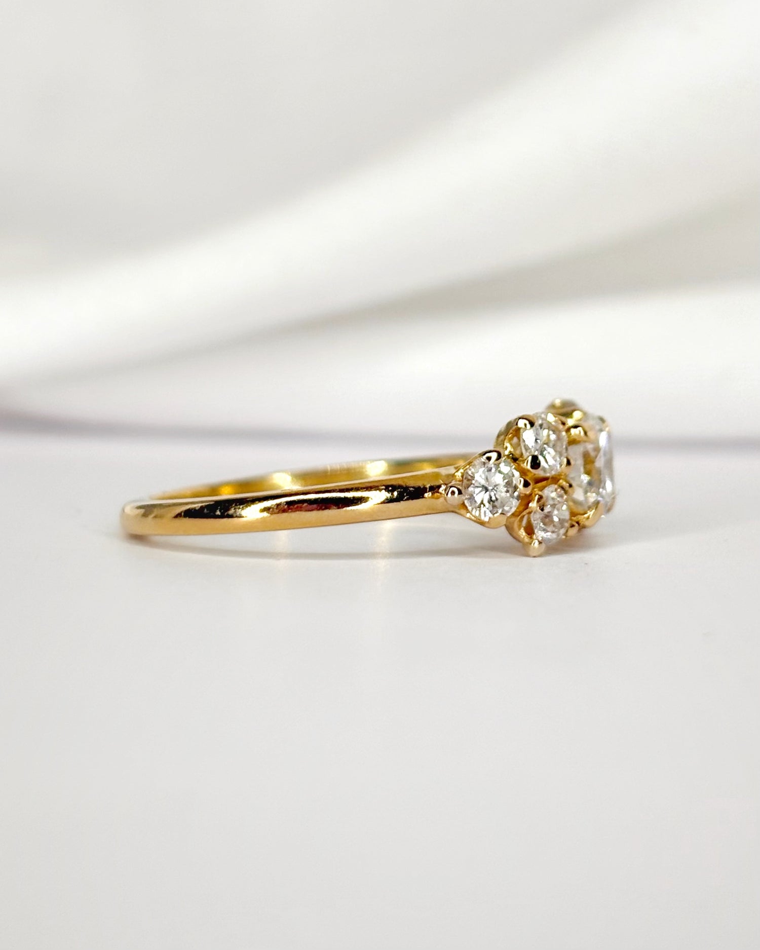 Anillo Rivière Diamantes 0,98 quilates "Célestine"