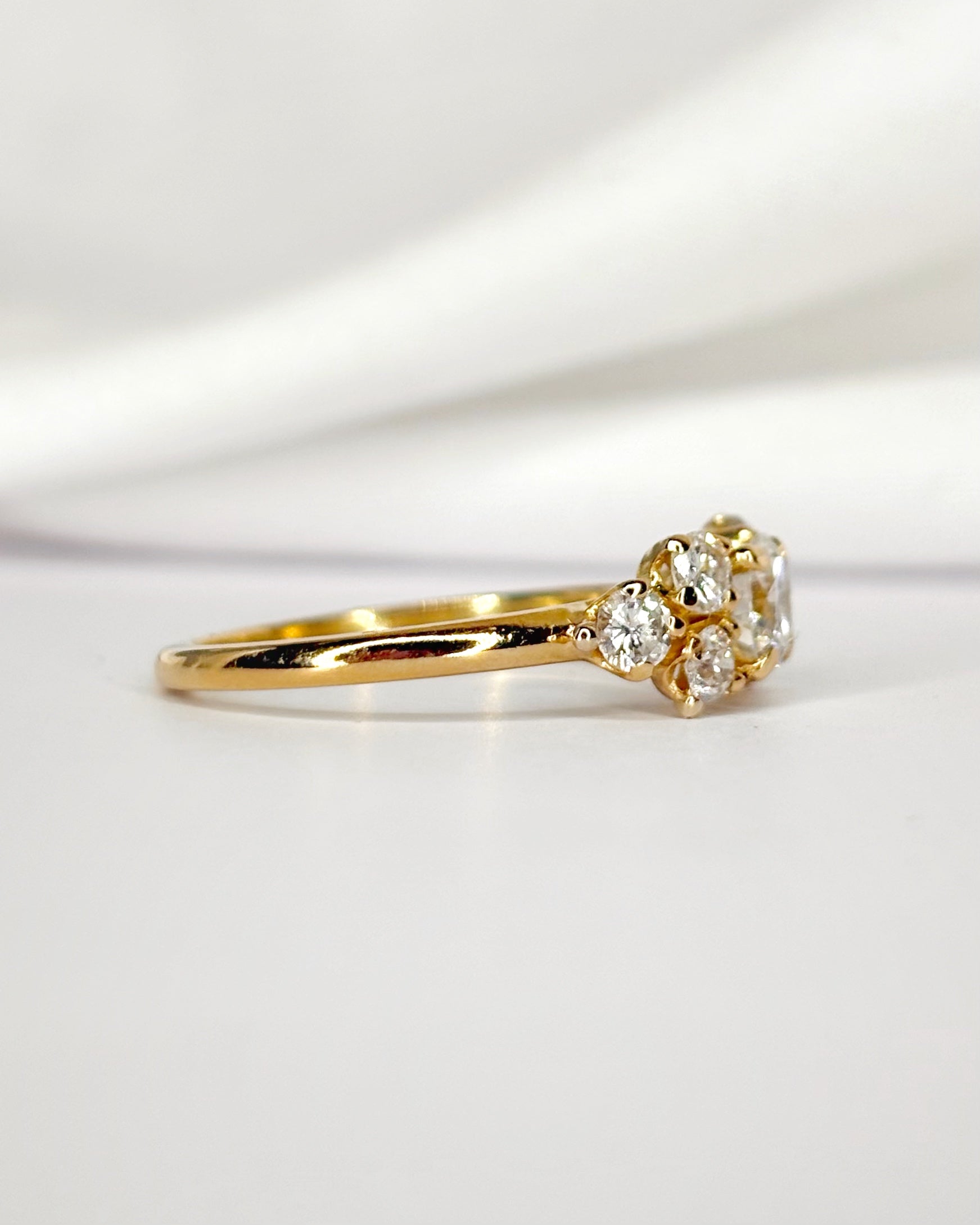 Anillo Rivière Diamantes 0,98 quilates "Célestine"