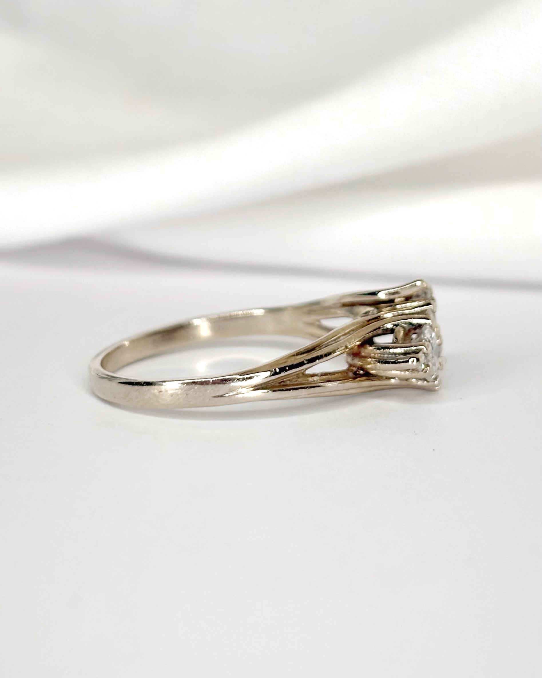 Anillo Toi &amp; Moi Diamantes 0,66 quilates "Alessia"