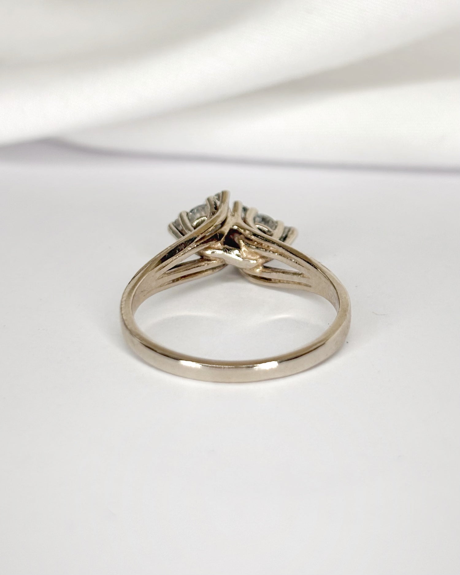 Anillo Toi &amp; Moi Diamantes 0,66 quilates "Alessia"