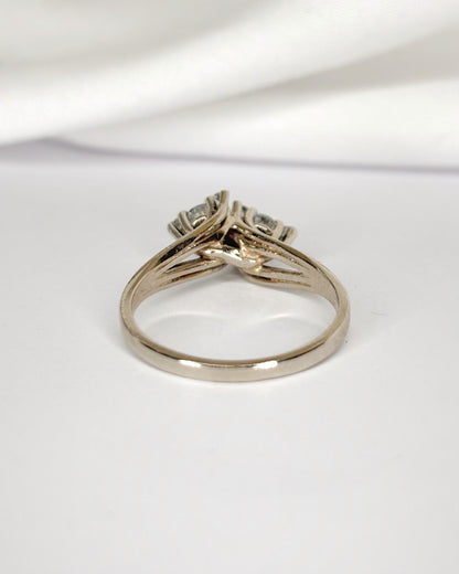 Anillo Toi &amp; Moi Diamantes 0,66 quilates "Alessia"