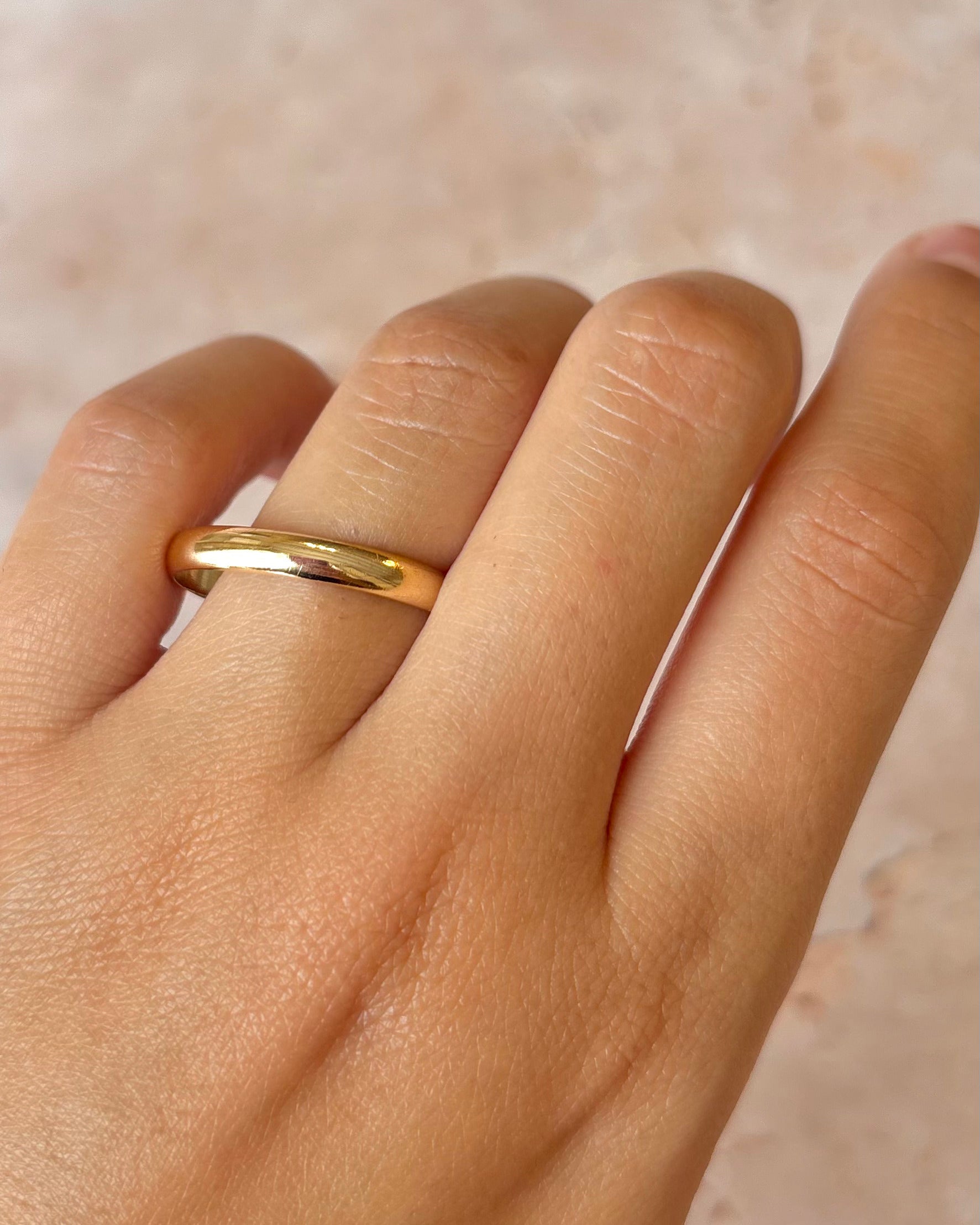 Alliance Or Jaune 18 carats 0.3 mm 3.13g "Servet"