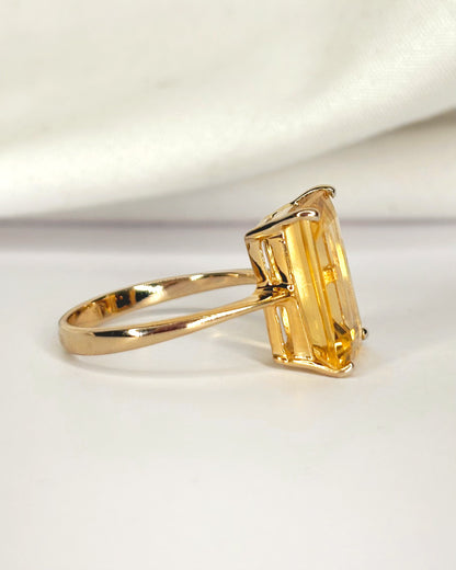 Bague Cocktail Citrine 5.70 carats "Floriane"