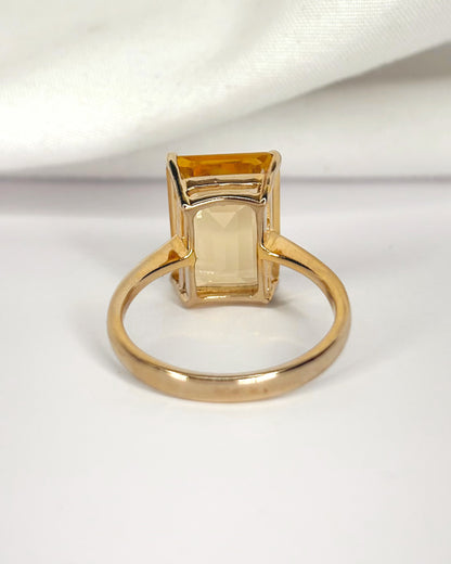 Bague Cocktail Citrine 5.70 carats "Floriane"