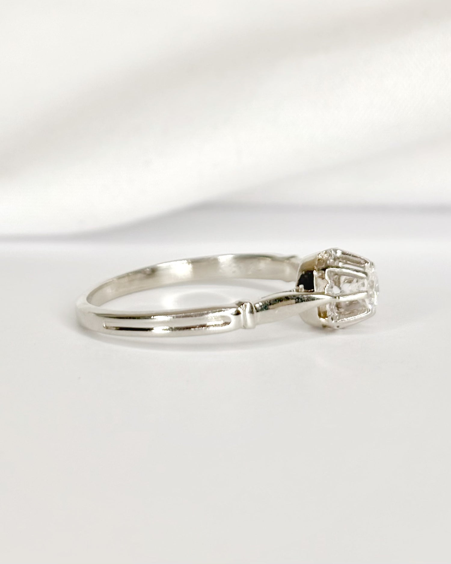 Anillo solitario de diamante de 0,25 quilates «Félisse»
