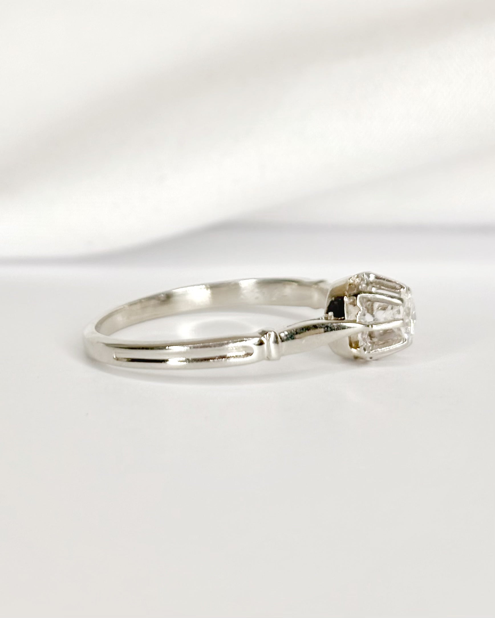 Anillo solitario de diamante de 0,25 quilates «Félisse»