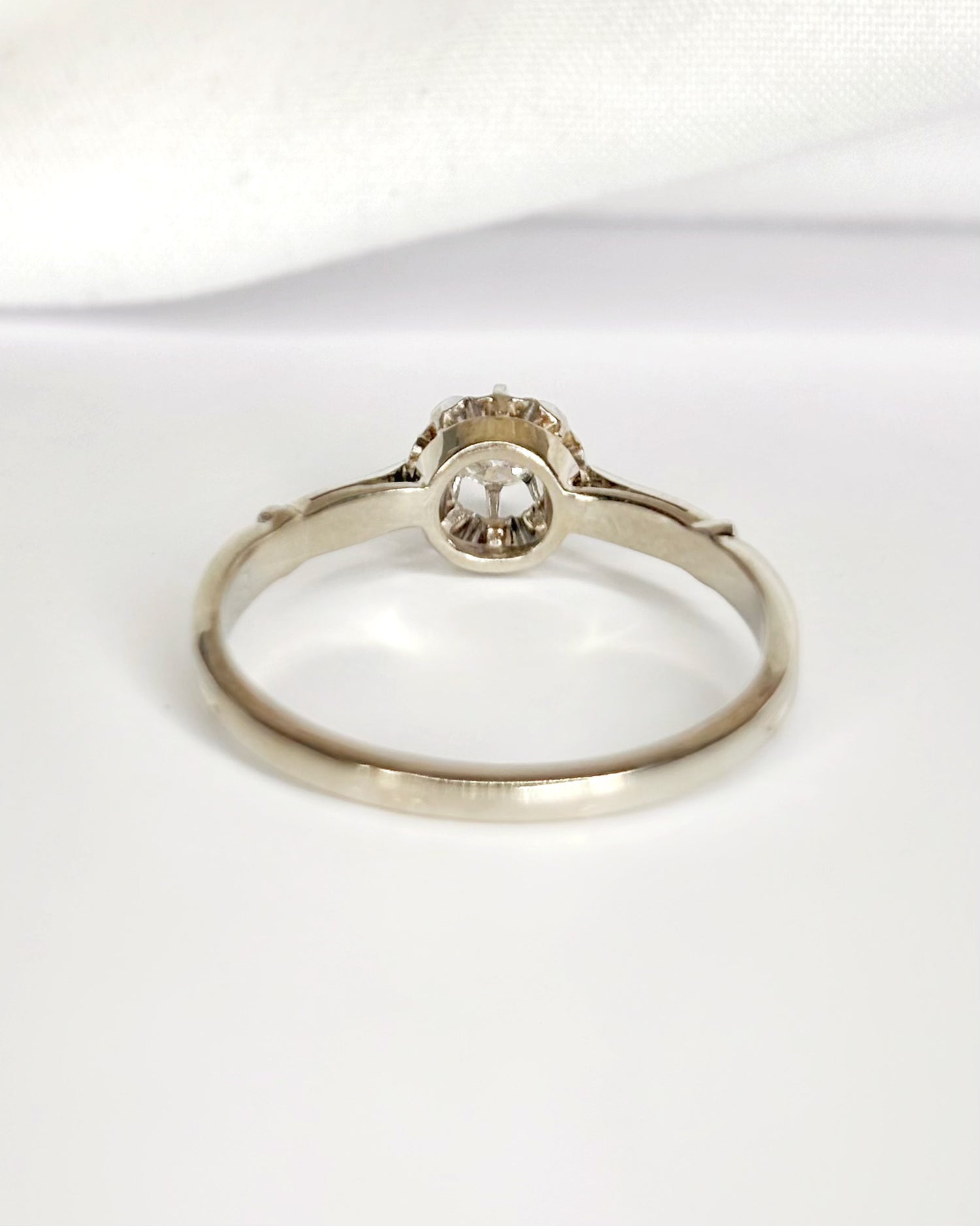 Anillo solitario de diamante de 0,25 quilates «Félisse»