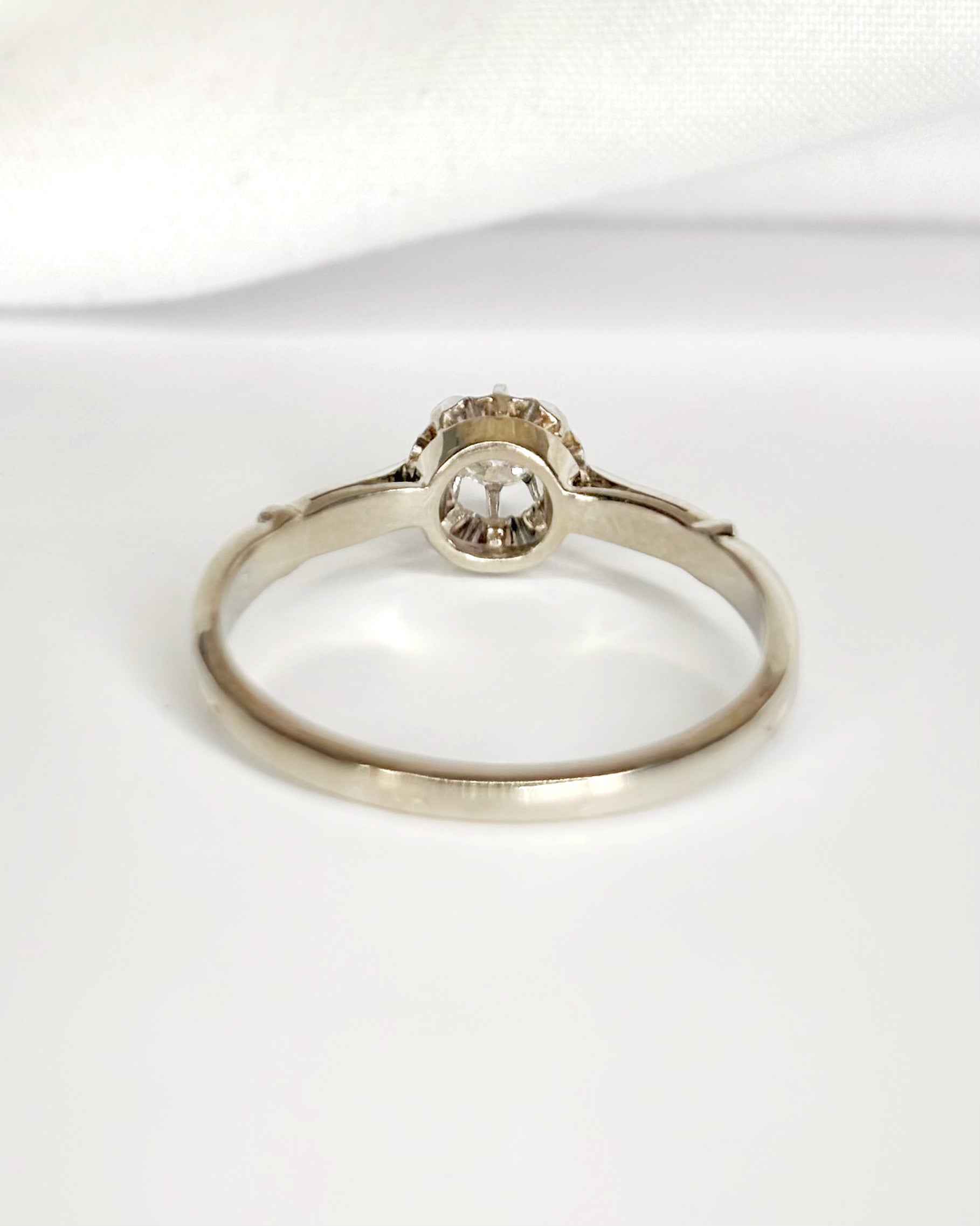 Anillo solitario de diamante de 0,25 quilates «Félisse»