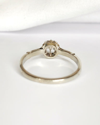 Anillo solitario de diamante de 0,25 quilates «Félisse»