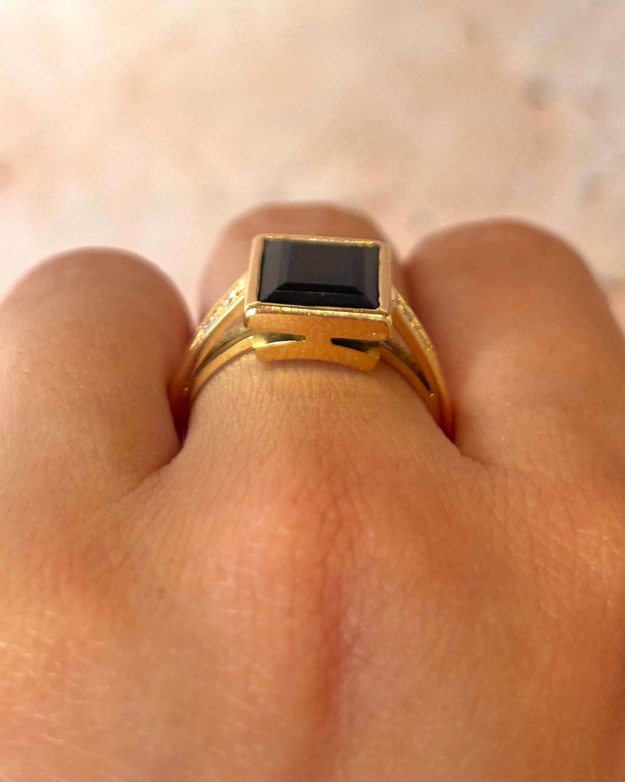 Cocktail Ring Tourmaline 4.05 Carats &amp; Diamonds "Rosalinda"