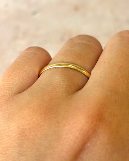 Alliance Or Jaune 18 carats "Loane"